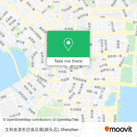 文和友老长沙臭豆腐(南头店) map