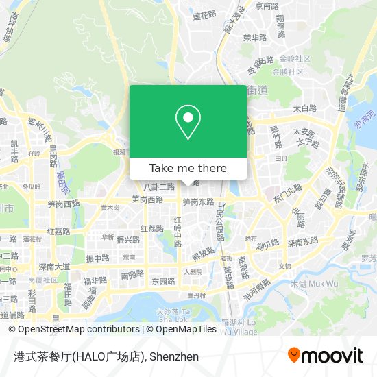 港式茶餐厅(HALO广场店) map