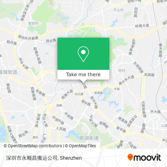 深圳市永顺昌搬运公司 map