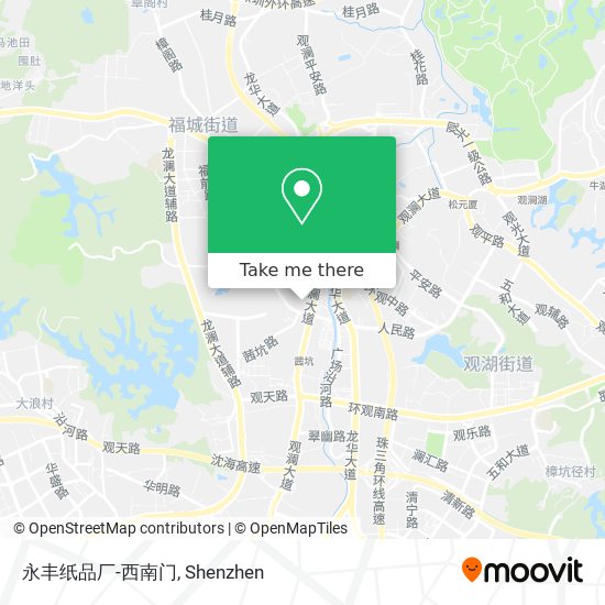永丰纸品厂-西南门 map