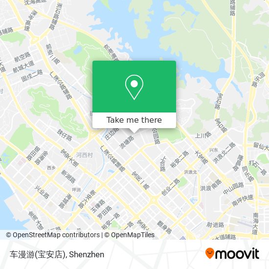 车漫游(宝安店) map