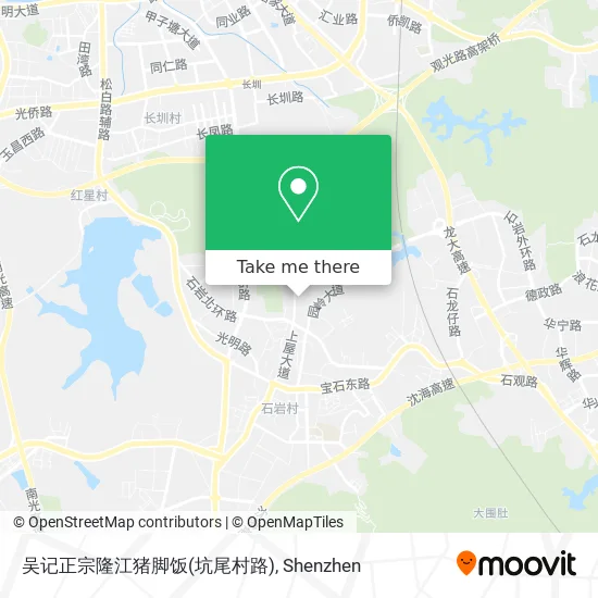 吴记正宗隆江猪脚饭(坑尾村路) map