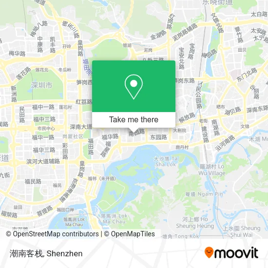 潮南客栈 map