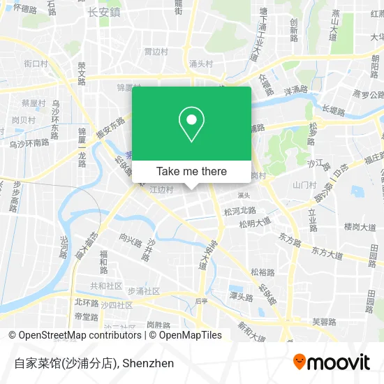 自家菜馆(沙浦分店) map