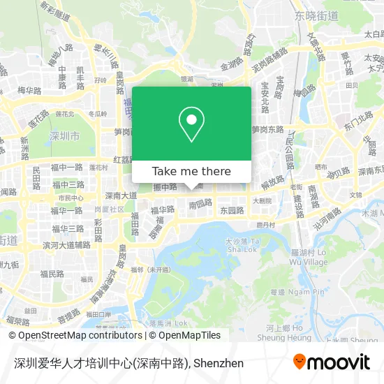 深圳爱华人才培训中心(深南中路) map