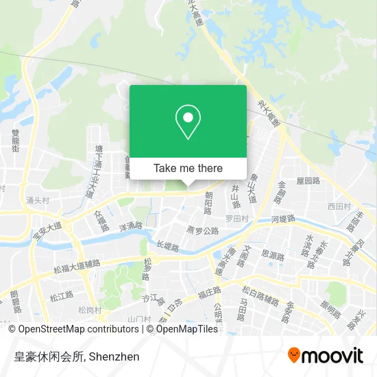 皇豪休闲会所 map