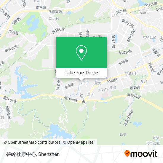 碧岭社康中心 map