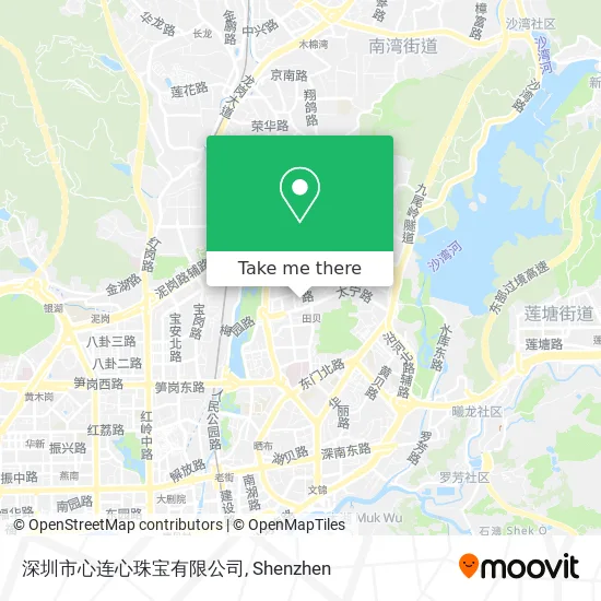 深圳市心连心珠宝有限公司 map