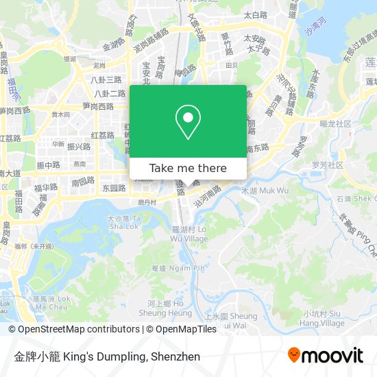 金牌小籠 King's Dumpling map