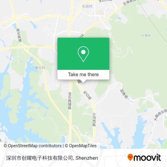 深圳市创耀电子科技有限公司 map