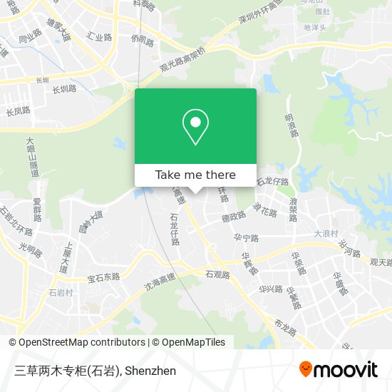 三草两木专柜(石岩) map