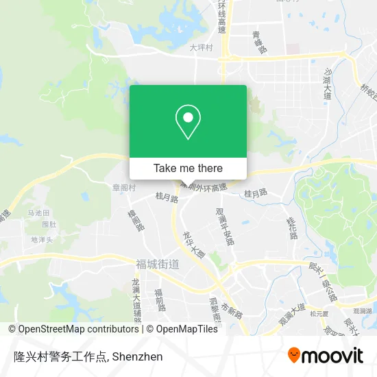 隆兴村警务工作点 map