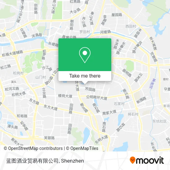蓝图酒业贸易有限公司 map