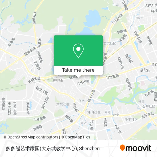 多多熊艺术家园(大东城教学中心) map