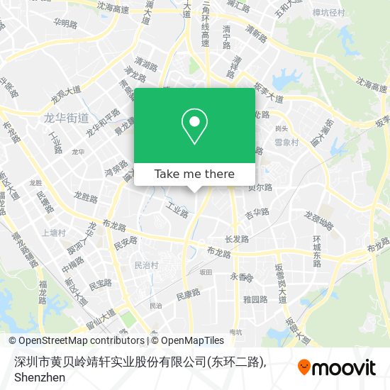 深圳市黄贝岭靖轩实业股份有限公司(东环二路) map