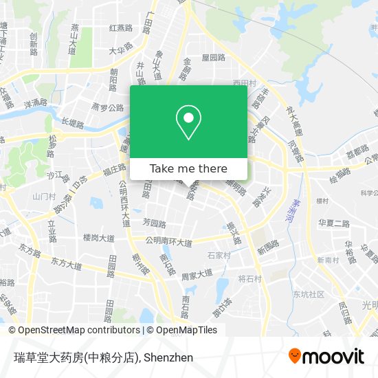 瑞草堂大药房(中粮分店) map
