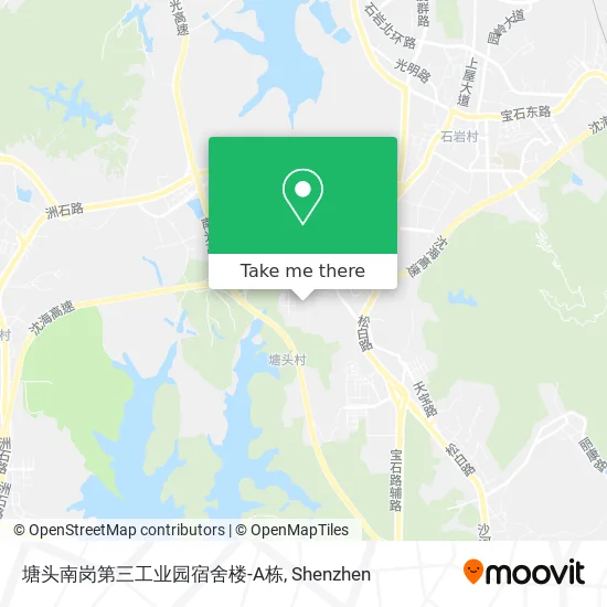 塘头南岗第三工业园宿舍楼-A栋 map