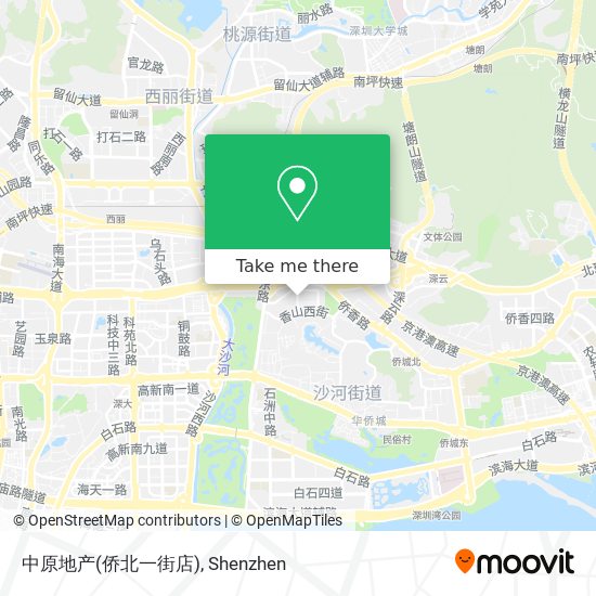 中原地产(侨北一街店) map