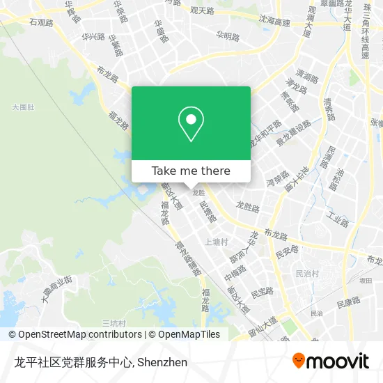 龙平社区党群服务中心 map