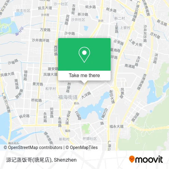 源记蒸饭哥(塘尾店) map