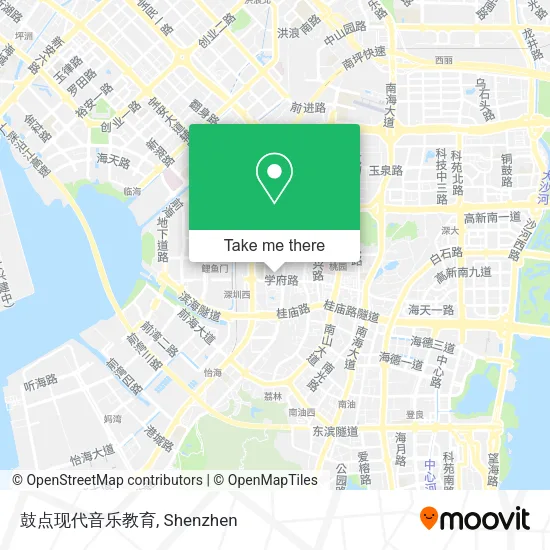 鼓点现代音乐教育 map