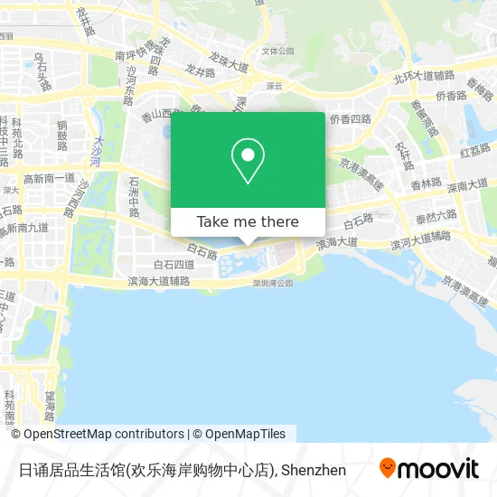日诵居品生活馆(欢乐海岸购物中心店) map