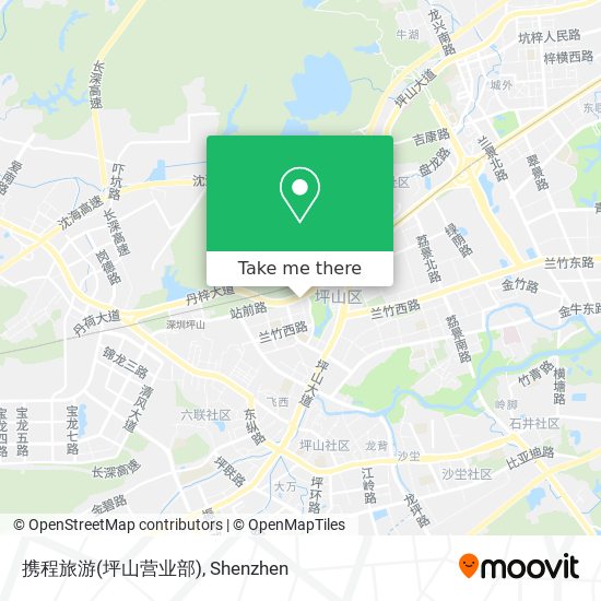 携程旅游(坪山营业部) map