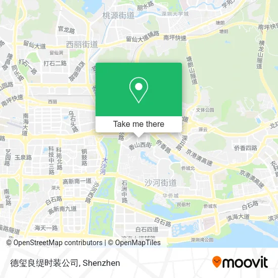 德玺良缇时装公司 map