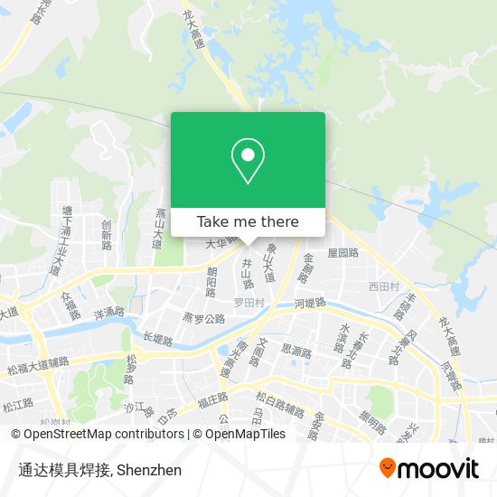 通达模具焊接 map