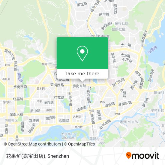 花果鲜(嘉宝田店) map