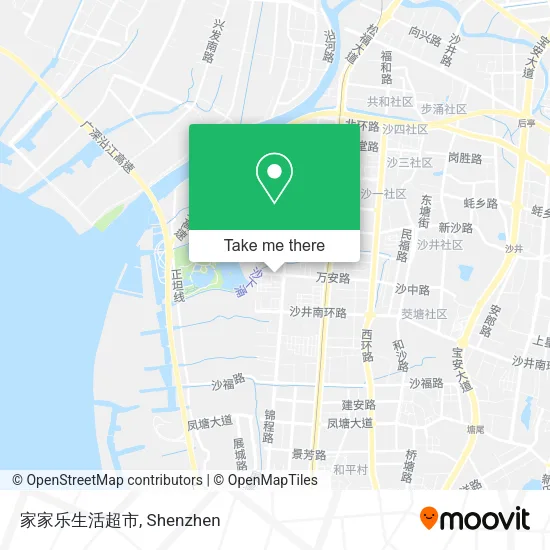 家家乐生活超市 map