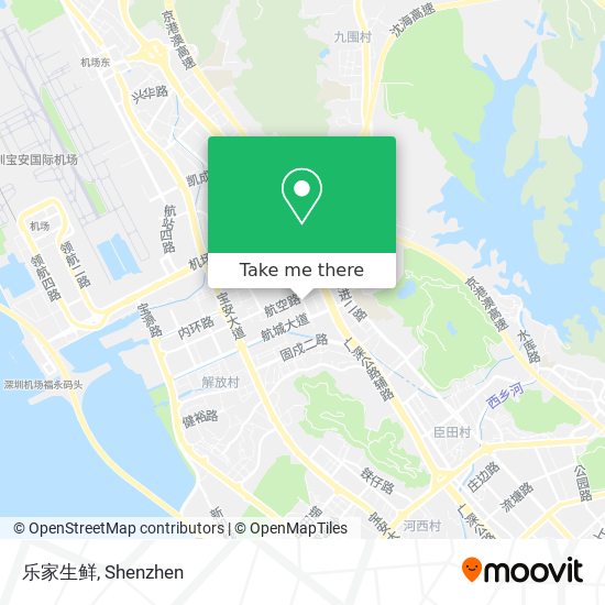 乐家生鲜 map