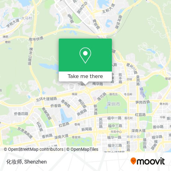 化妆师 map