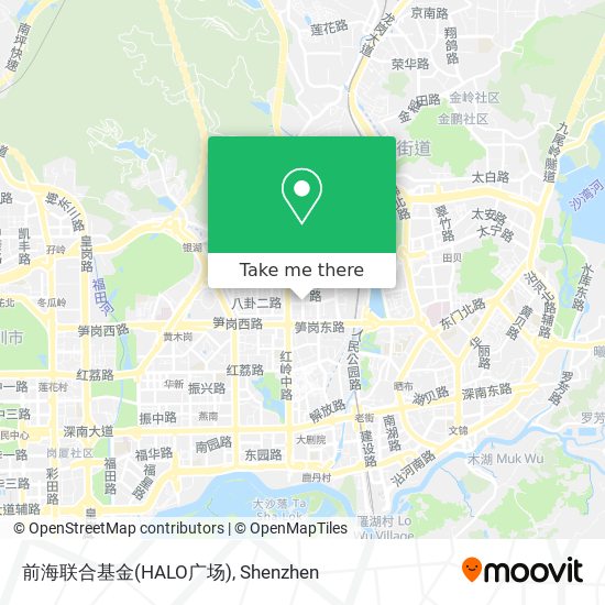 前海联合基金(HALO广场) map
