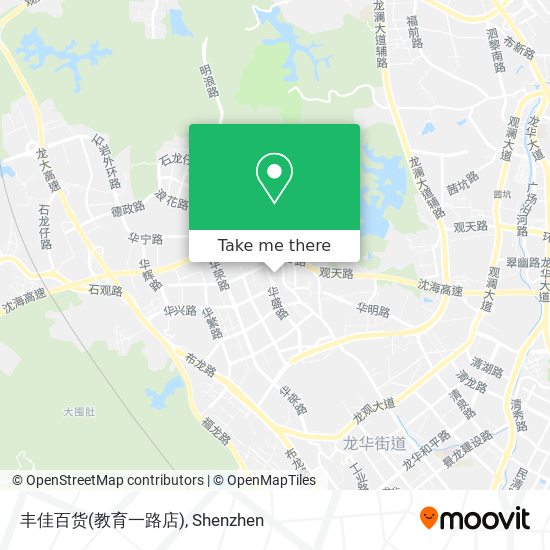 丰佳百货(教育一路店) map
