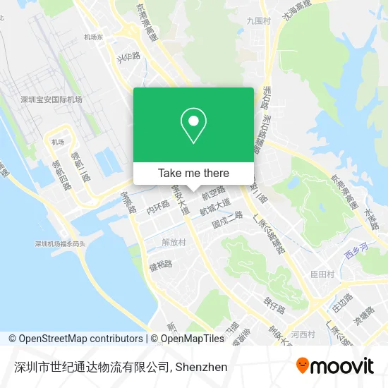 深圳市世纪通达物流有限公司 map