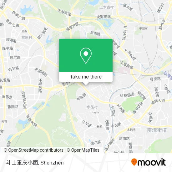 斗士重庆小面 map