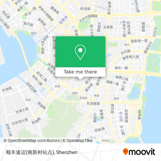 顺丰速运(南新村站点) map