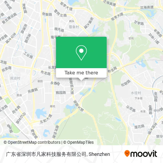 广东省深圳市凡家科技服务有限公司 map