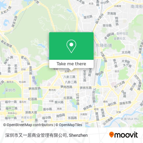 深圳市又一居商业管理有限公司 map
