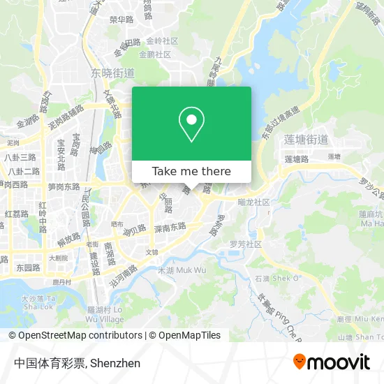 中国体育彩票 map
