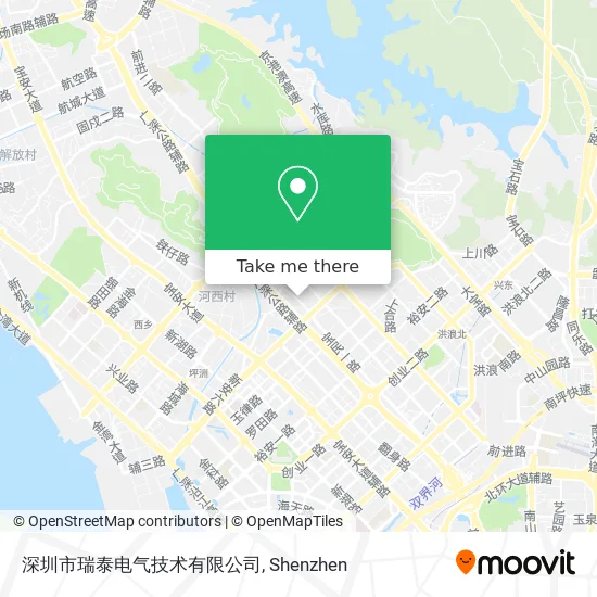深圳市瑞泰电气技术有限公司 map