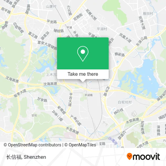 长信福 map