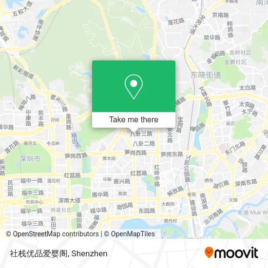 社栈优品爱婴阁 map