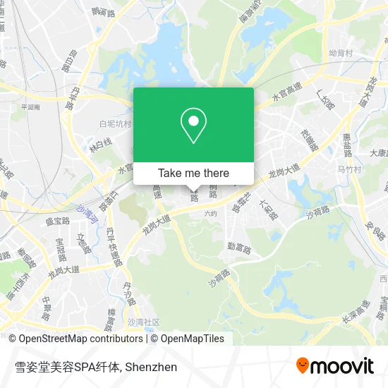 雪姿堂美容SPA纤体 map