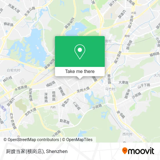 厨嫂当家(横岗店) map