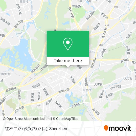 红棉二路/茂兴路(路口) map
