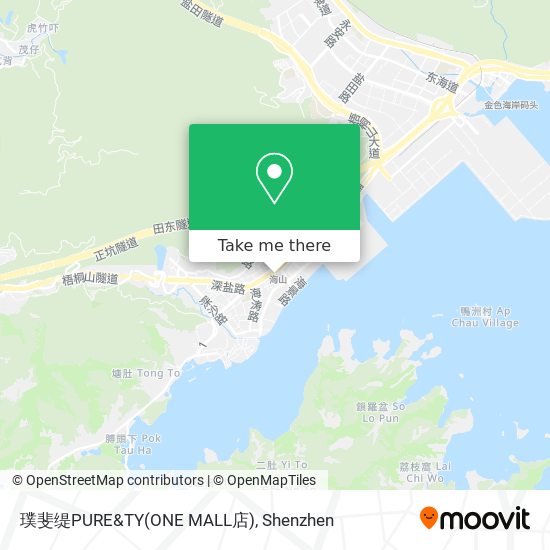 璞斐缇PURE&TY(ONE MALL店) map