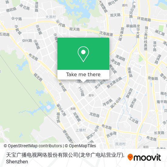 天宝广播电视网络股份有限公司(龙华广电站营业厅) map