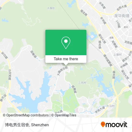 博电男生宿舍 map